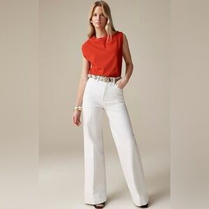 NWT J. Crew White Trouser Jeans